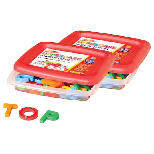 Educational Insights® Multicolor Uppercase AlphaMagnets® 2 Packs of 42 | 1.5" | Michaels®
